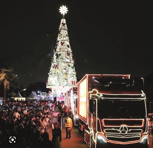 Árvore de Natal no Parque Villa Lobos é inaugurada com festa e show -  Gazeta de Pinheiros